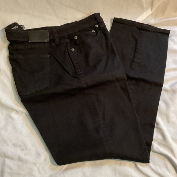 Ralph Lauren Dark Gray Jeans (#13) Sz 16w. - Picture 2 of 2